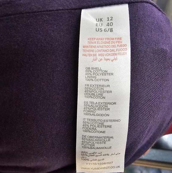 Yumi Sweater Dress Brown and Cream Scoop Neck Long Sleeve - Picture 9 of 12